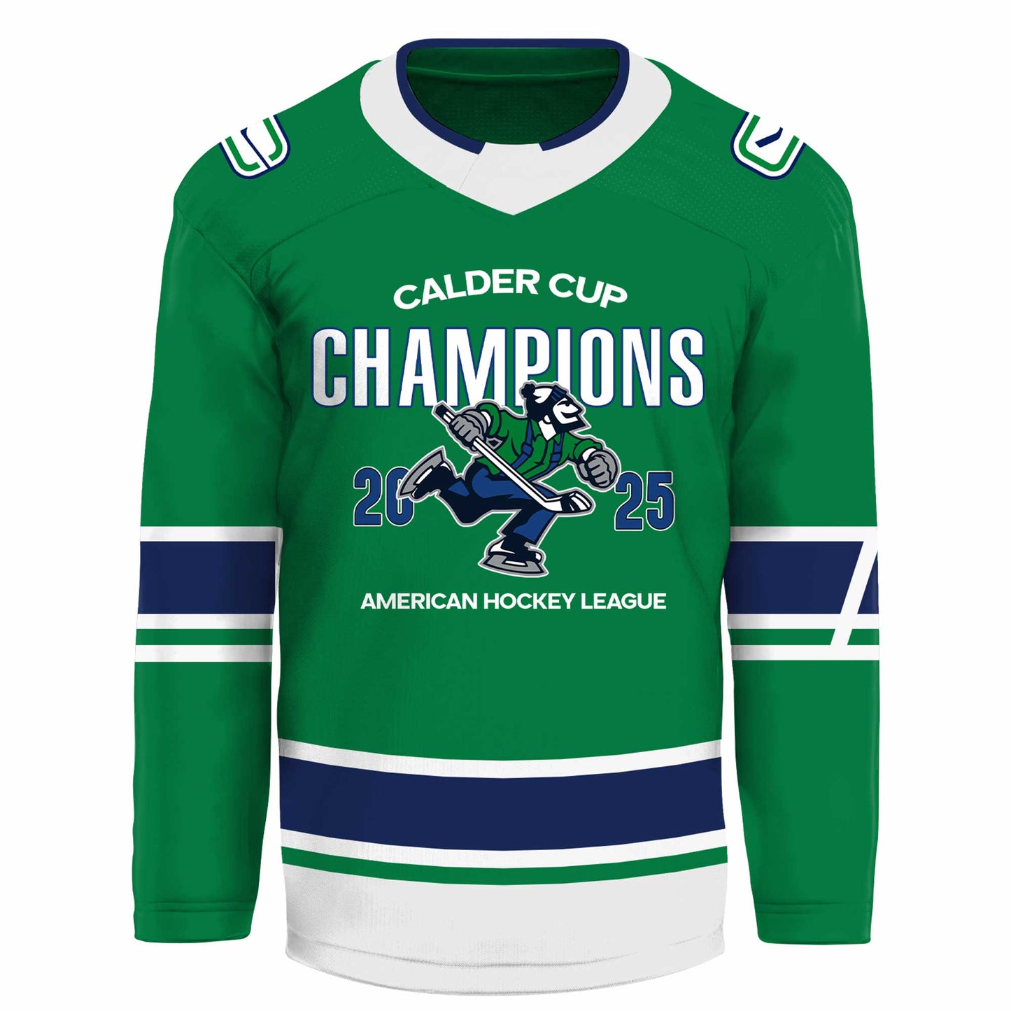 Abbotsford Canucks 2025 AHL Champions 2025 Jersey Hockey Editions Limited