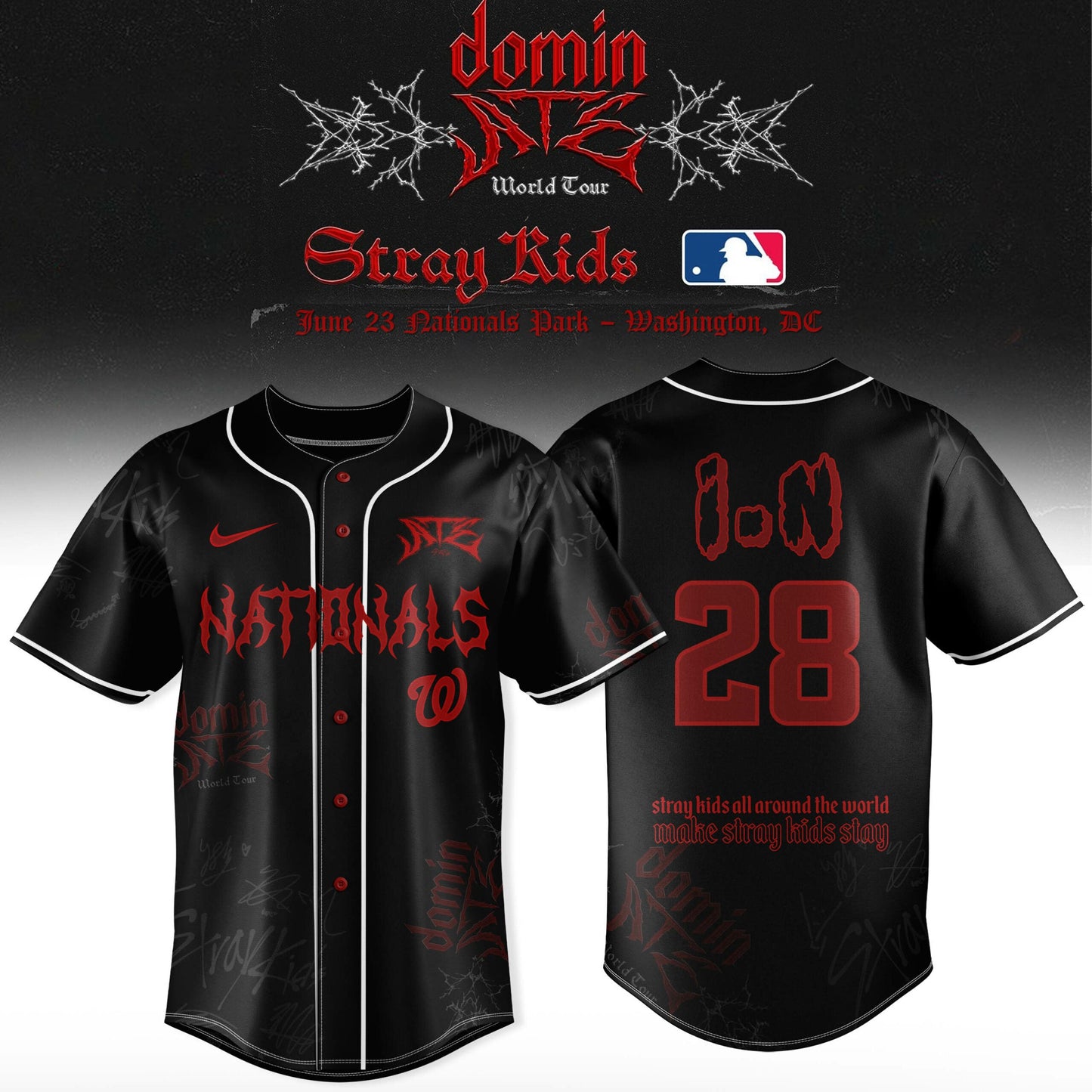 Washington Nationals x Stray Kids Dominate World Tour 2025