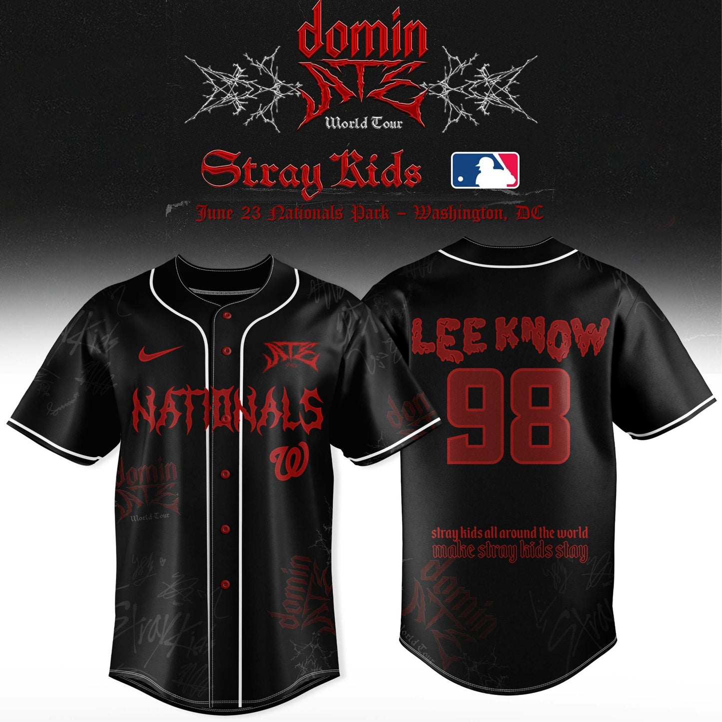 Washington Nationals x Stray Kids Dominate World Tour 2025