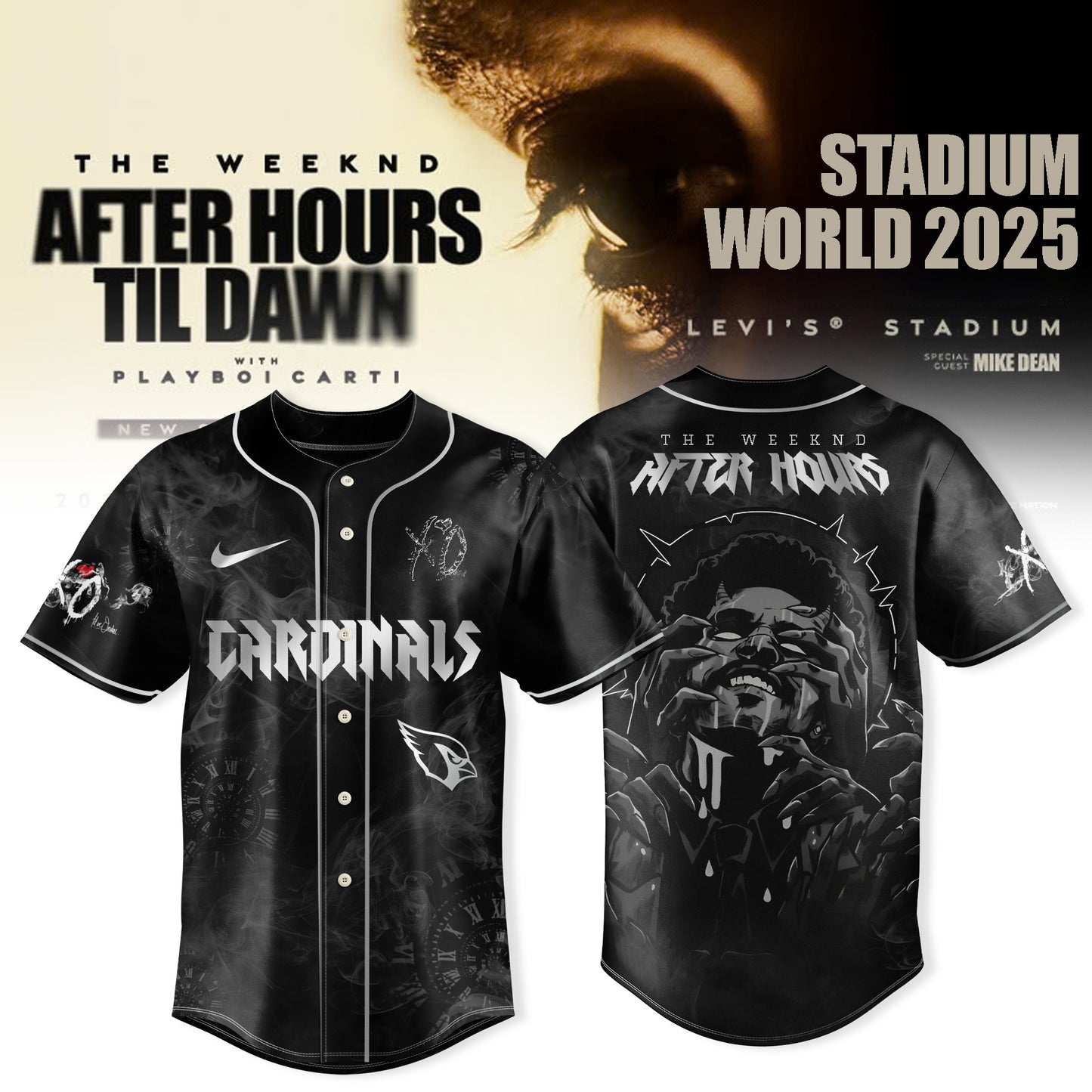 Arizona Cardinals x After Hours Til Dawn 2025 – The Weeknd