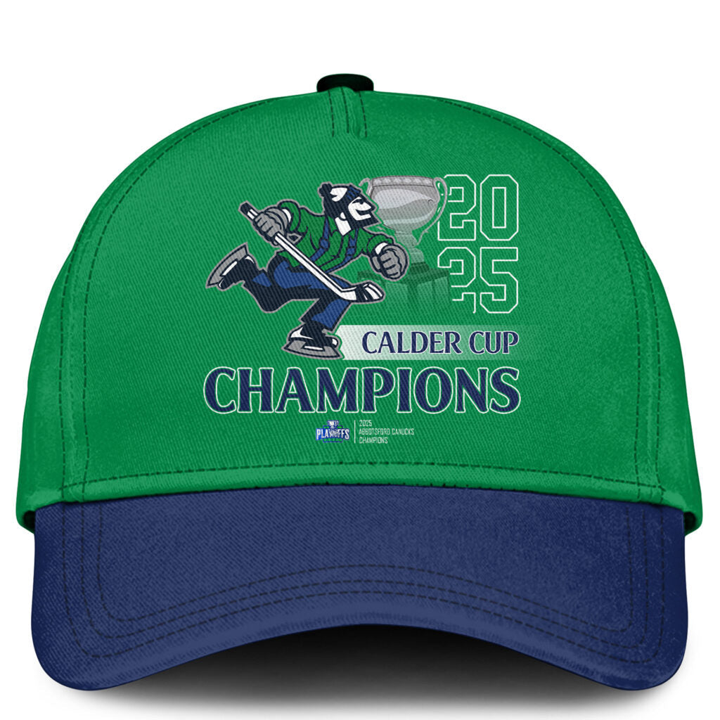Abbotsford Canucks AHL Champions Cup 2025 Hoodie Limited