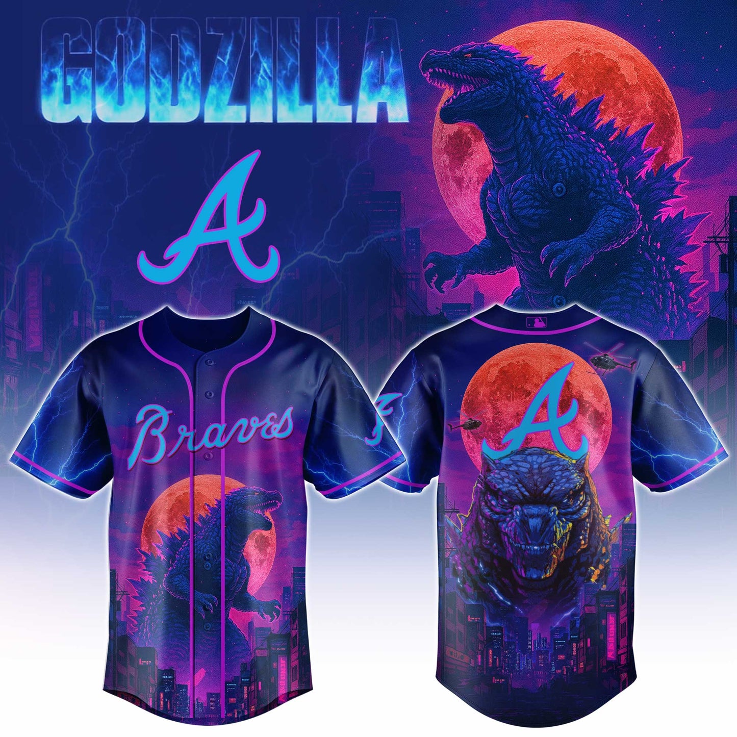 ATL Special Godzilla Limited Edition Jersey