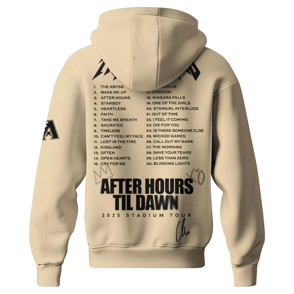 ARI x The Weeknd After Hours Til Dawn Hoodie Limited Edition