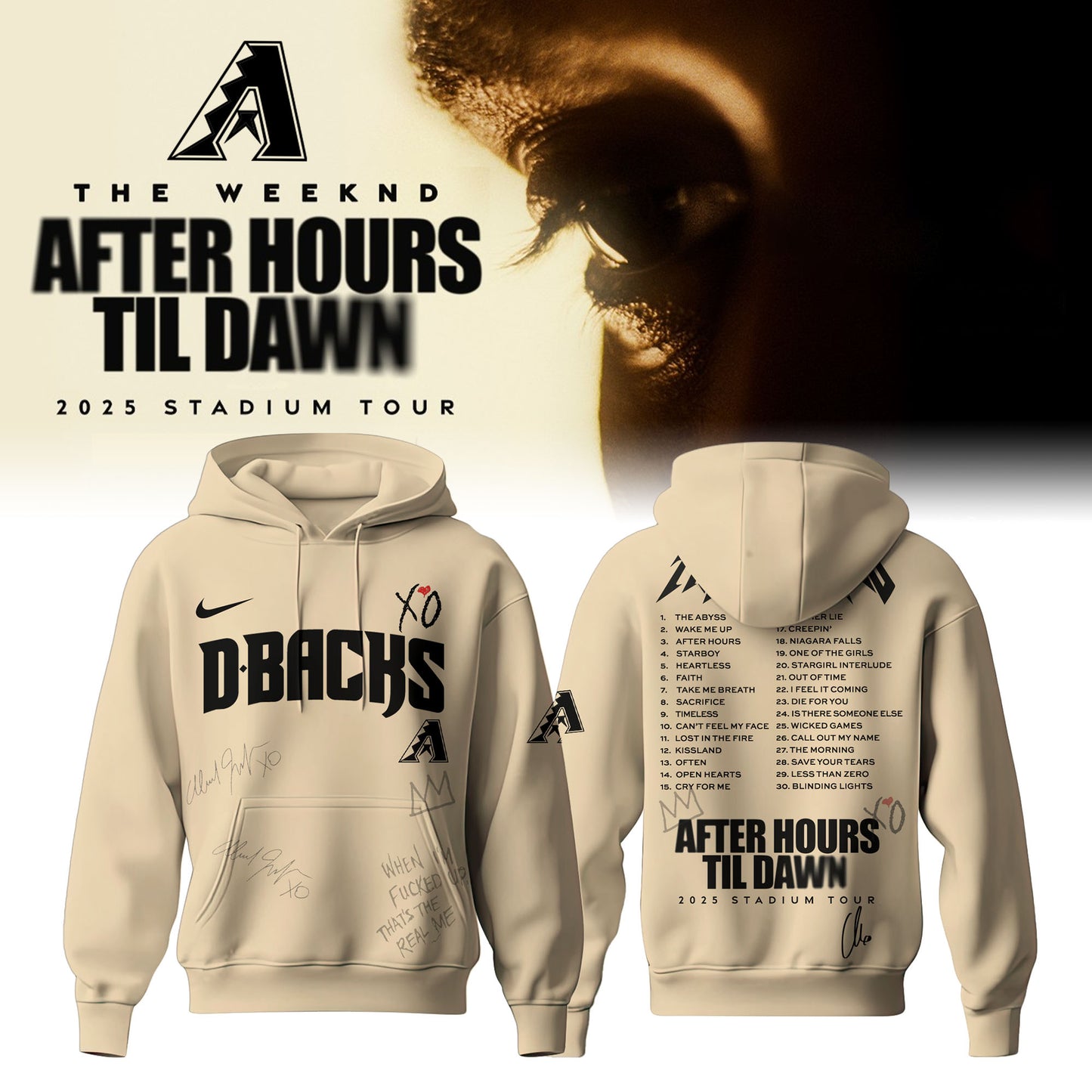 ARI x The Weeknd After Hours Til Dawn Hoodie Limited Edition