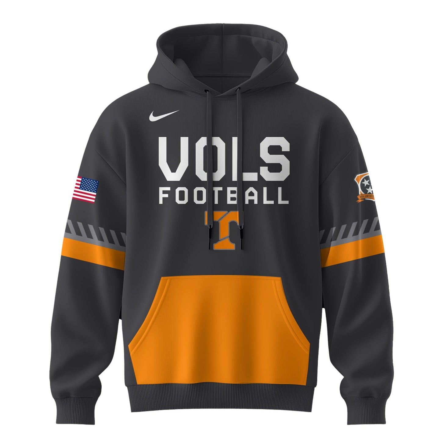 2025 Tennessee Grey Football Hoodie Limited Edition