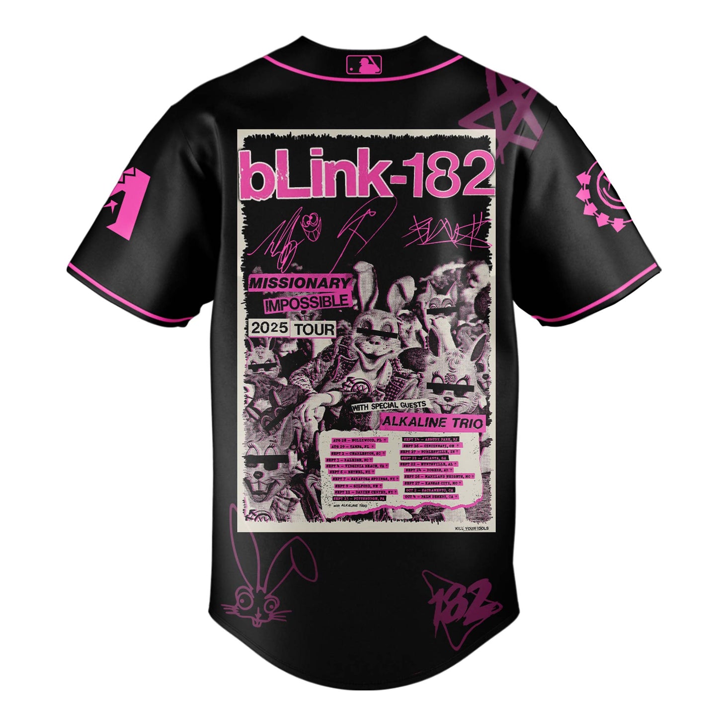 ARI x Blink-182 Missionary Impossible Tour 2025 Jersey