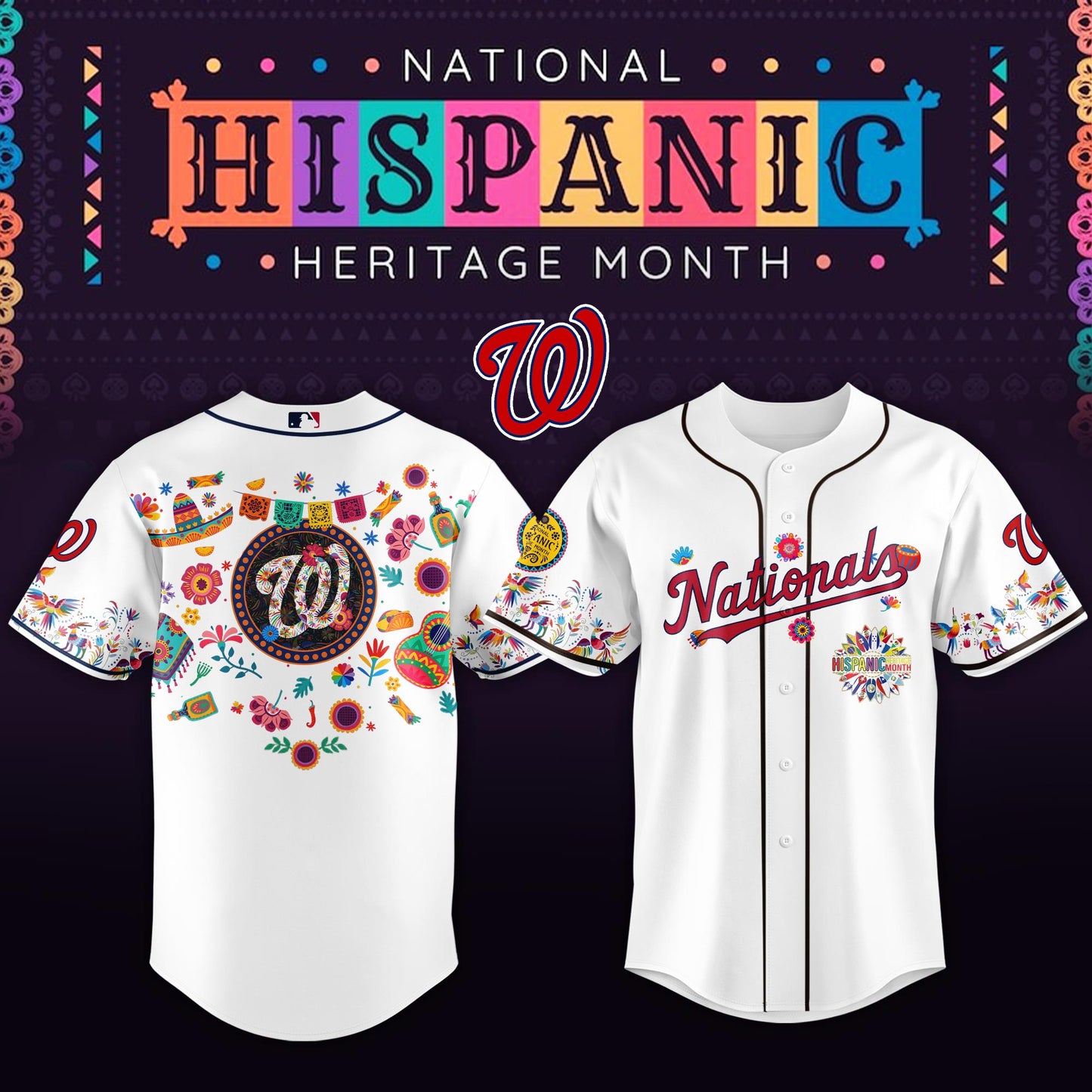 WSH x Hispanic Heritage Specail Edition Jersey