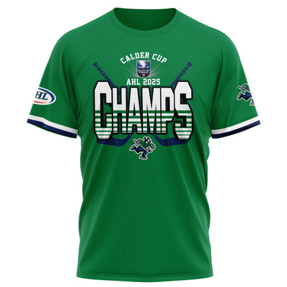 Abbotsford Canucks 2025 AHL Champions Tshirt Editions Limited