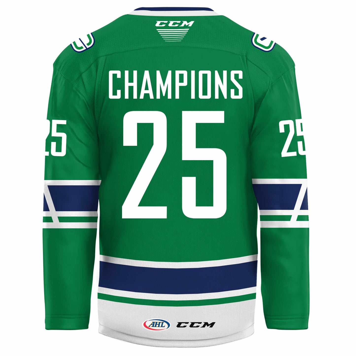 Abbotsford Canucks 2025 AHL Champions 2025 Jersey Hockey Editions Limited