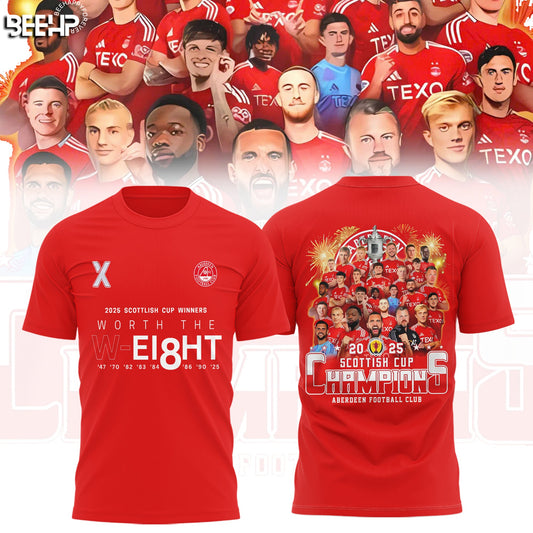 The Champions of Scotland â€“ Aberdeen 2025 T-Shirt