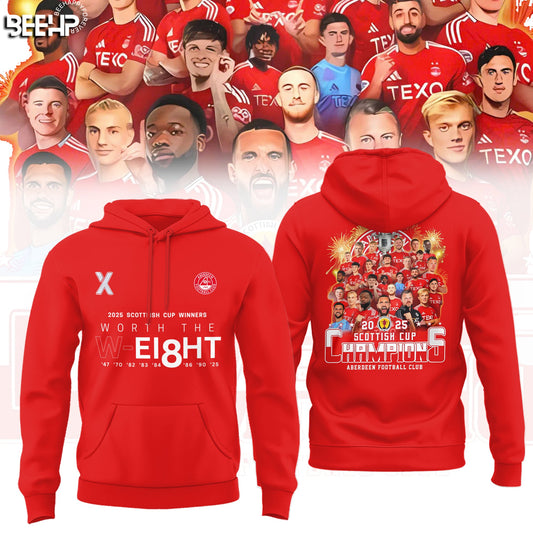 The Champions of Scotland â€“ Aberdeen 2025 Hoodie