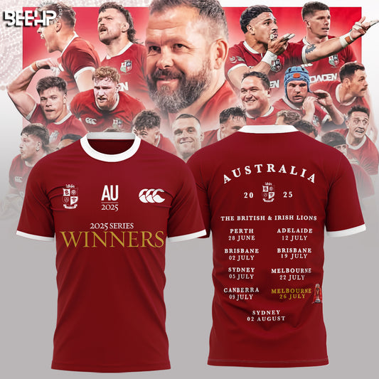 British & Irish Lions – Lions Series Trophy Champion Tshirt