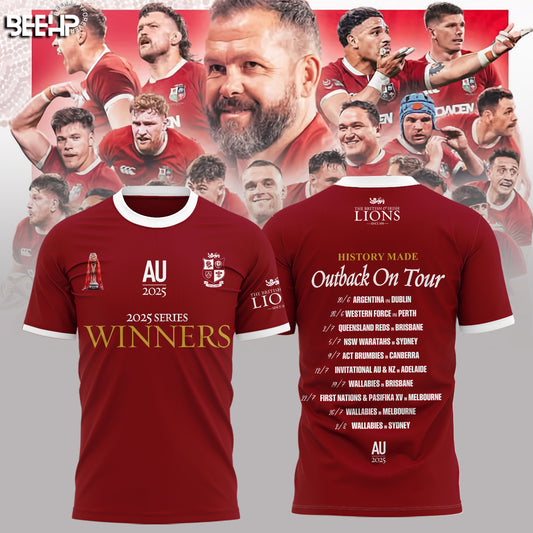 British & Irish Lions – Lions Series Trophy Champion Tshirt