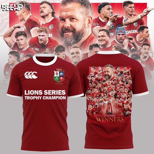 British & Irish Lions – Lions Series Trophy Champion Tshirt
