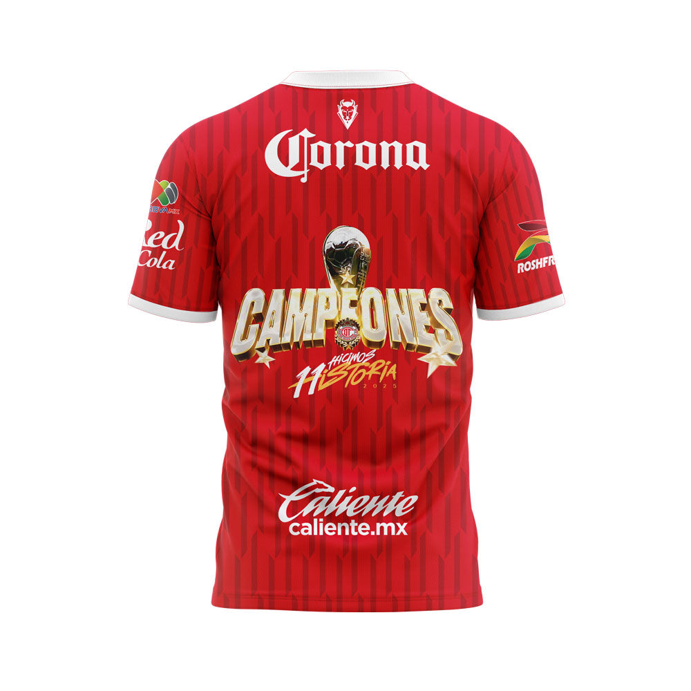 Toluca FC CampeÃ³n 2025 Liga MX T-Shirt