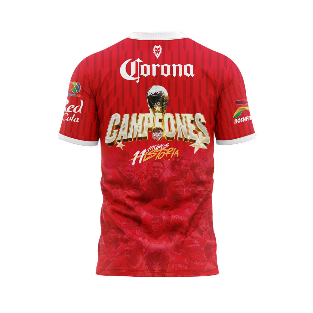 Toluca FC CampeÃ³n 2025 Liga MX T-Shirt