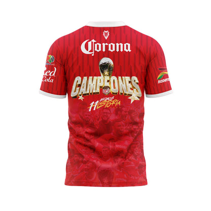 Toluca FC CampeÃ³n 2025 Liga MX T-Shirt