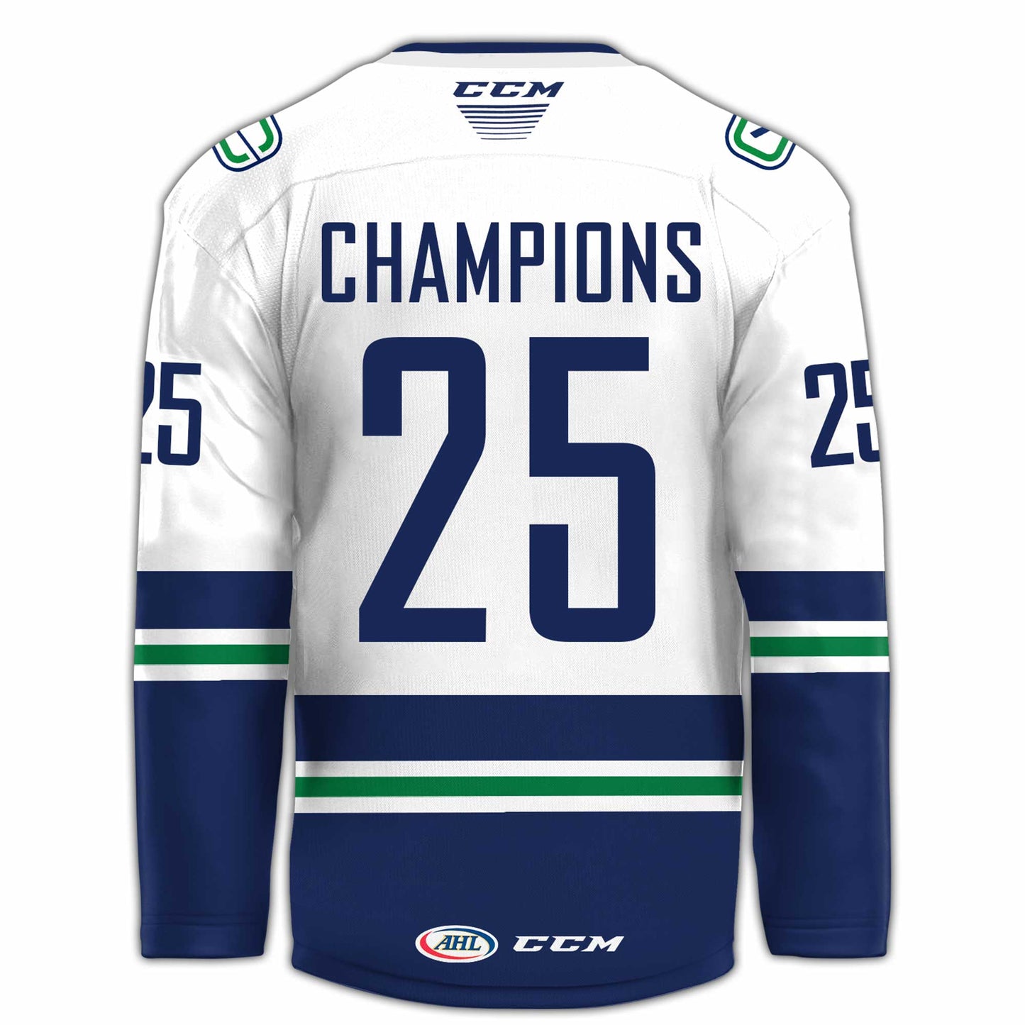Abbotsford Canucks 2025 AHL Champions 2025 Jersey Hockey Editions Limited