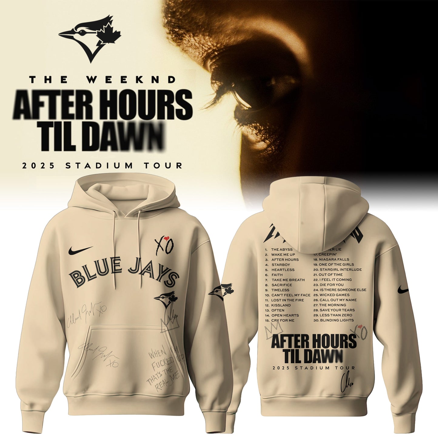 TOR x The Weeknd After Hours Til Dawn Hoodie Limited Edition