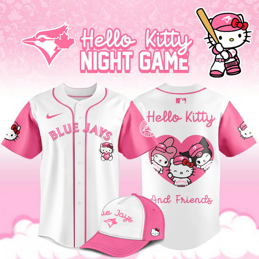 Toronto Blue Jays x Hello Kitty Night Game Limited Edition Jersey 2025