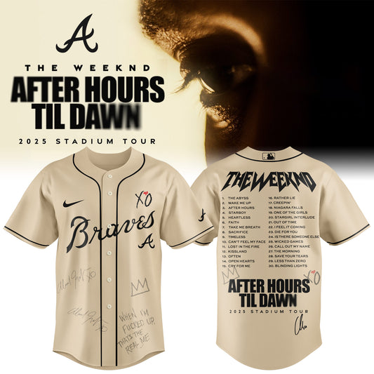 ATL x The Weeknd After Hours Til Dawn Jersey Limited Edition
