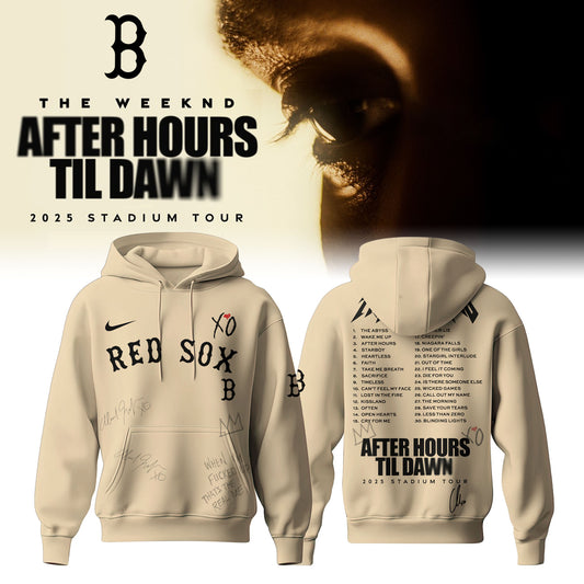 BOS x The Weeknd After Hours Til Dawn Hoodie Limited Edition