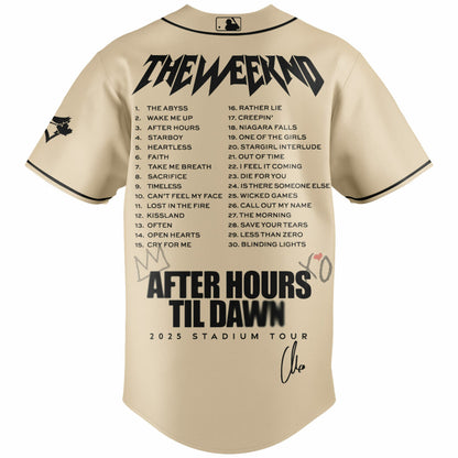 TOR x The Weeknd After Hours Til Dawn Jersey Limited Edition