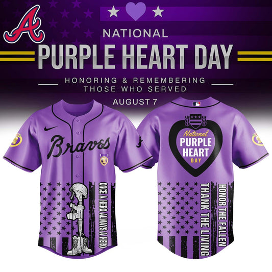 ATL x Purple Heart Day Jersey Limited Edition