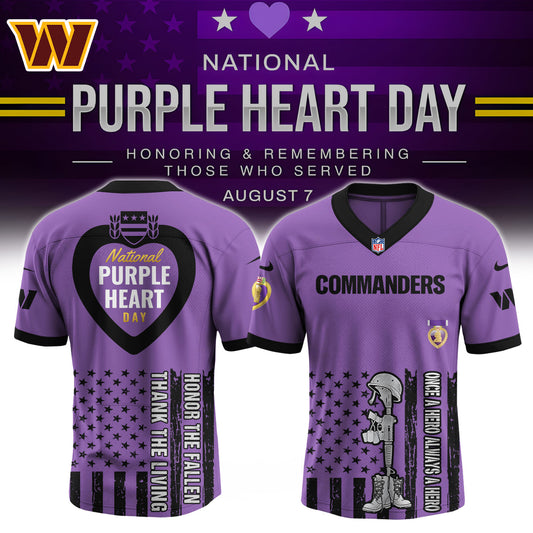 WAS x Purple Heart Day Jersey Limited Edition