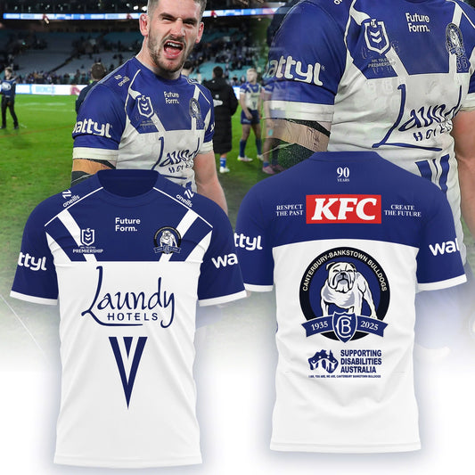 Canterbury-Bankstown Bulldogs 2025 New T-Shirt