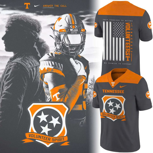 2025 Tennessee Grey Football Jersey Limited Edition