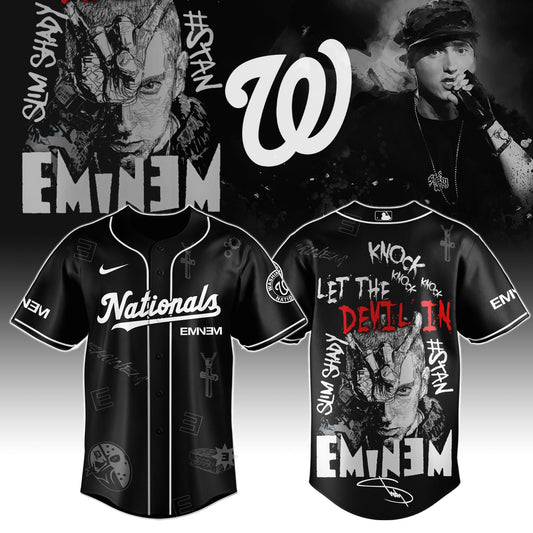 W Nationals x Eminem STANS’ TO LAUNCH IN THEATRES WORLDWIDE 2025 Jersey Editions Limited +Selling Out Fast