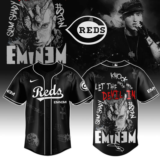 C Reds x Eminem STANS’ TO LAUNCH IN THEATRES WORLDWIDE 2025 Jersey Editions Limited +Selling Out Fast