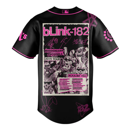 A’s x Blink-182 Missionary Impossible Tour 2025 Jersey