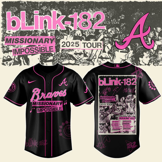 ATL x Blink-182 Missionary Impossible Tour 2025 Jersey