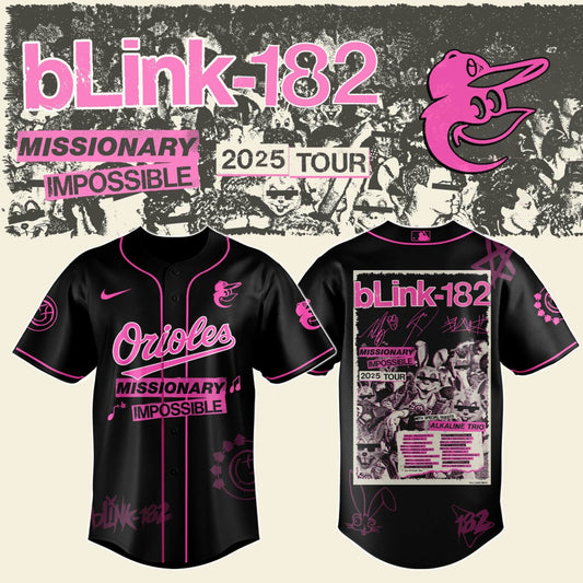 BAL x Blink-182 Missionary Impossible Tour 2025 Jersey