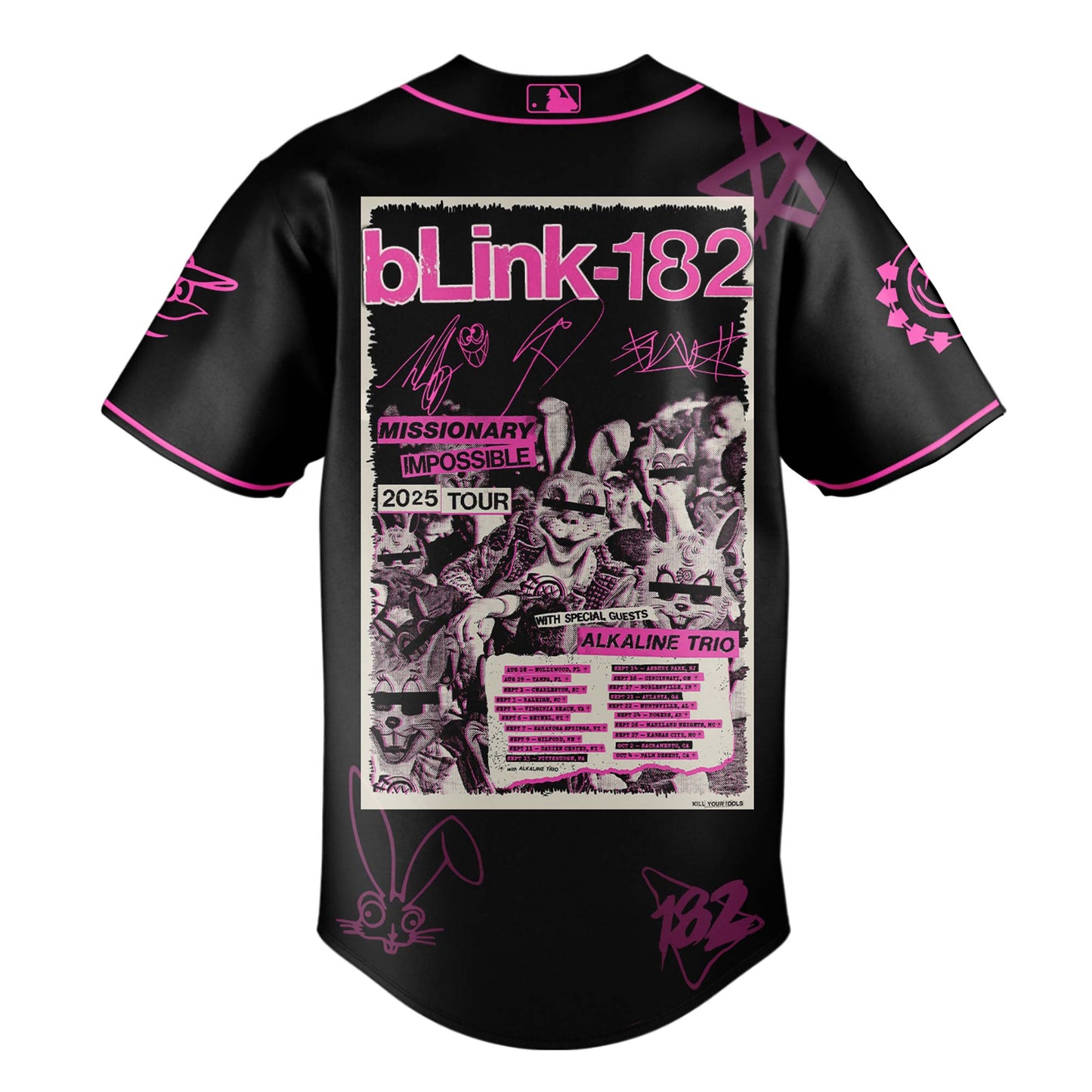 BAL x Blink-182 Missionary Impossible Tour 2025 Jersey