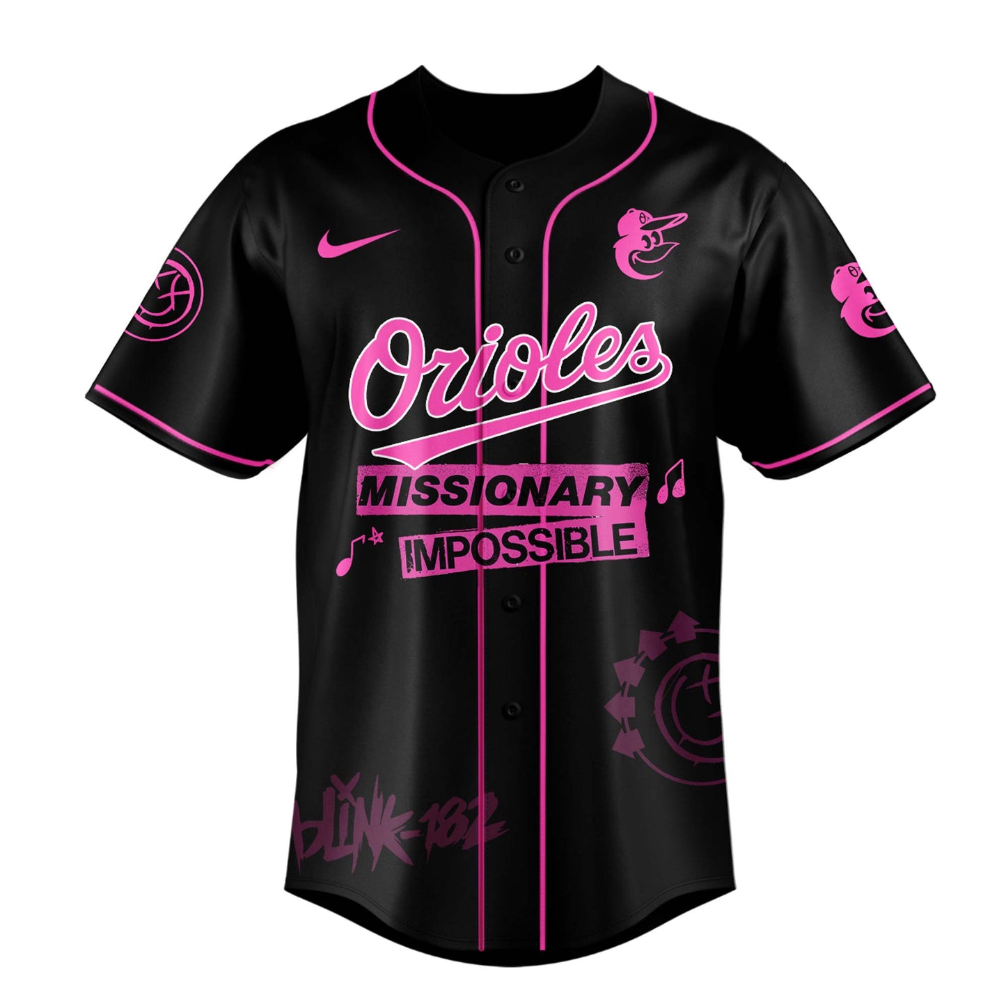 BAL x Blink-182 Missionary Impossible Tour 2025 Jersey