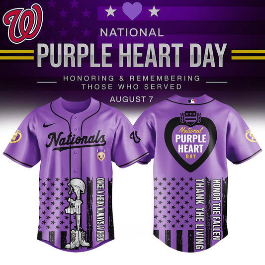 WSH x Purple Heart Day Jersey Limited Edition
