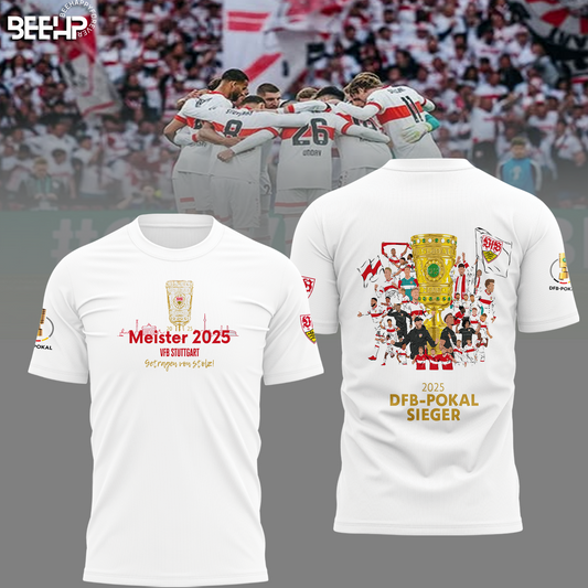 VfB Stuttgart cup winner 2025 T-Shirt