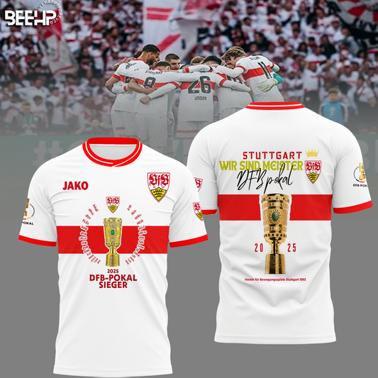VfB Stuttgart cup winner 2025 T-Shirt