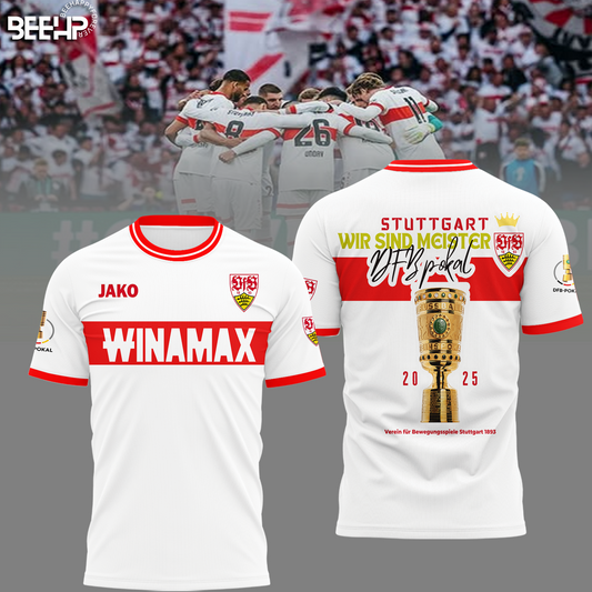 VfB Stuttgart cup winner 2025 T-Shirt