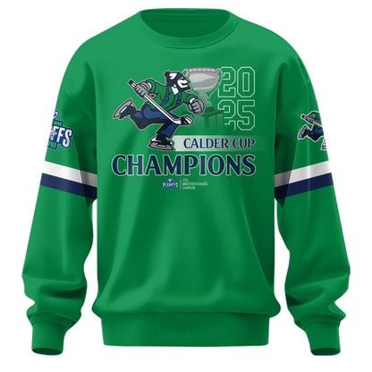 Abbotsford Canucks AHL Champions Cup 2025 Sweatshirt Limited