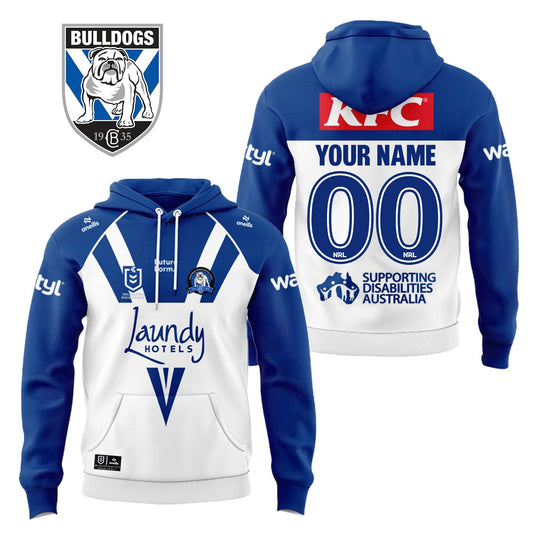 Canterbury Bulldogs 2025 Personalized Limited 2025 Hoodie