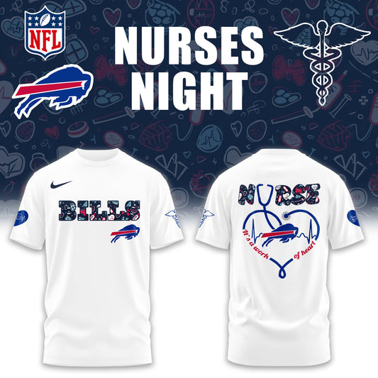 Buffalo Bills NURSES NIGHT Combo Tshirt