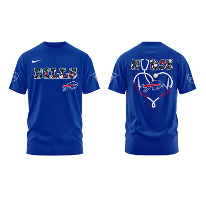 Buffalo Bills NURSES NIGHT Combo Tshirt