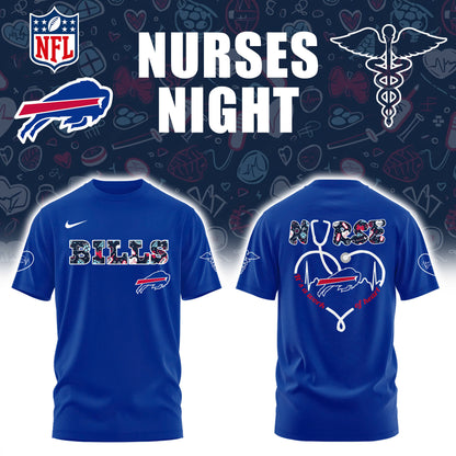 Buffalo Bills NURSES NIGHT Combo Tshirt