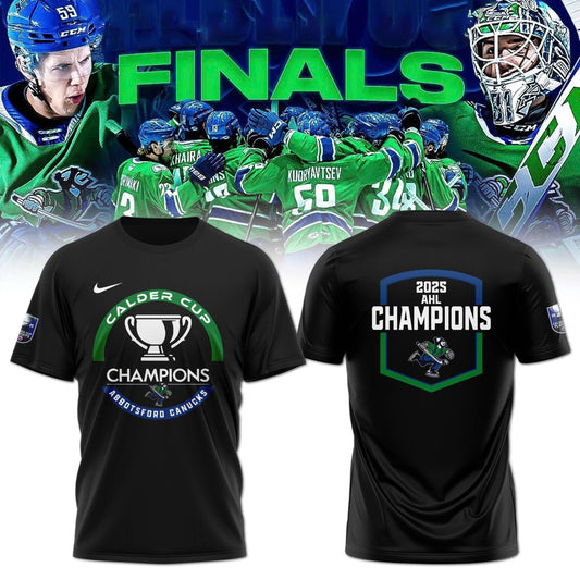 Abbotsford Canucks Calder Cup Champions 2025 Tshirt