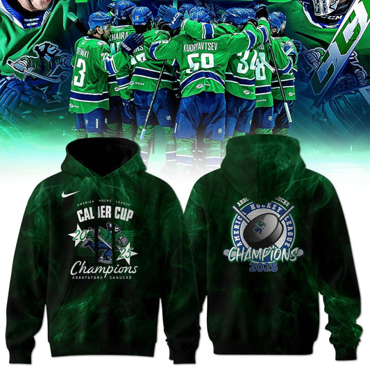 Abbotsford Canucks â€“ 2025 Calder Cup Champions Hoodie
