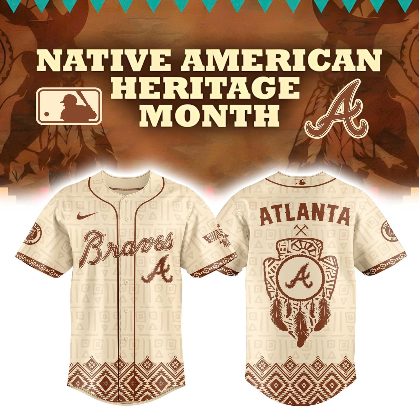 Braves x Native American Heritage 2025 Baseball Jersey